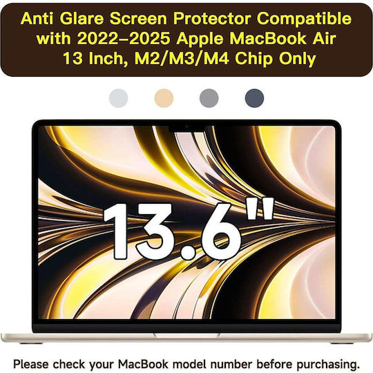 Techsuit Visionprox Anti-blue Light Macbook Air 13" 2024 Matte Clear