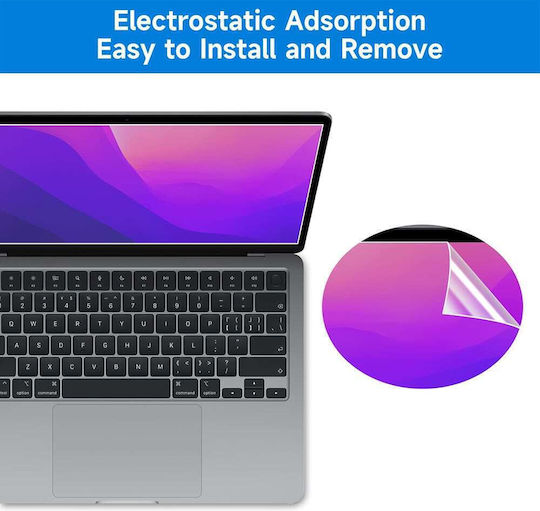 Techsuit Visionprox Anti-blue Light Macbook Pro 13" 2016 2018 2019 2020 2022 Matte Clear