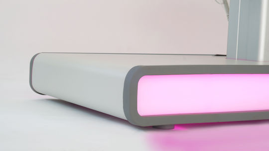 Weelko Spa Muse Metallic White Massage and Physiotherapy Bed 198.5x74cm