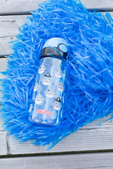 Nuby Baby Plastic Cup Blue 530ml for 10m+