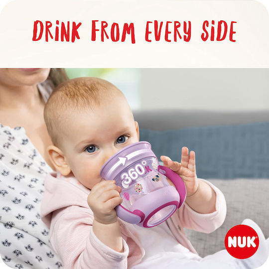 Mapa Kleinkinderbecher aus Silikon Rosa 160ml für 6m+m+