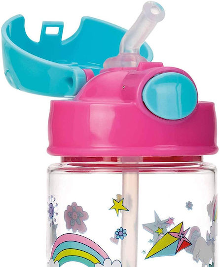 Nuby Παιδικό Ποτηράκι από Πλαστικό Ροζ 540ml για 4m+