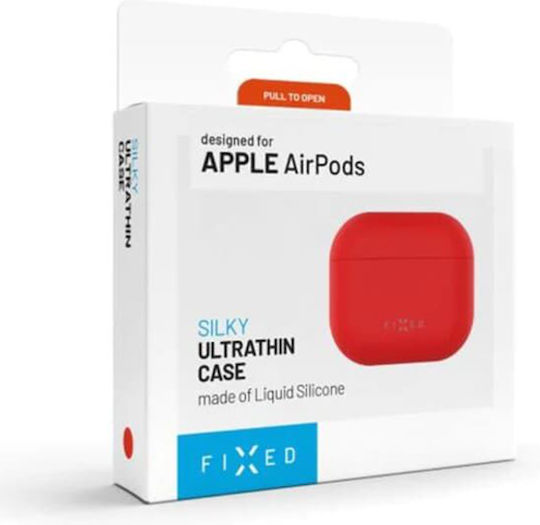Fixed Silky Case Airpods 4 Red Fixsil-1473-rd