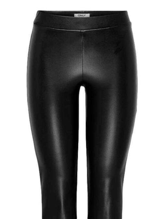 Mw Damen Stoff Hose Schlag Black