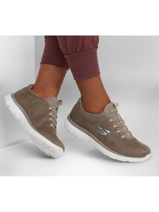 Oh So Smooth Damen Sneakers Braun