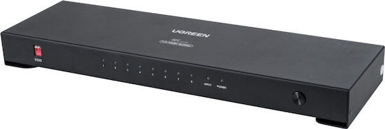 Globostar Ugreen-1x8 41020 Ugreen 1x8 All In One 4k HDMI Signal Splitter LED Video Controllers Input Signal W3840 x H2160@60Hz Input 1 HDMI Output 8 HDMI AC 220-240V IP20 D30 x W9 x H3.2cm 2 Years Warranty