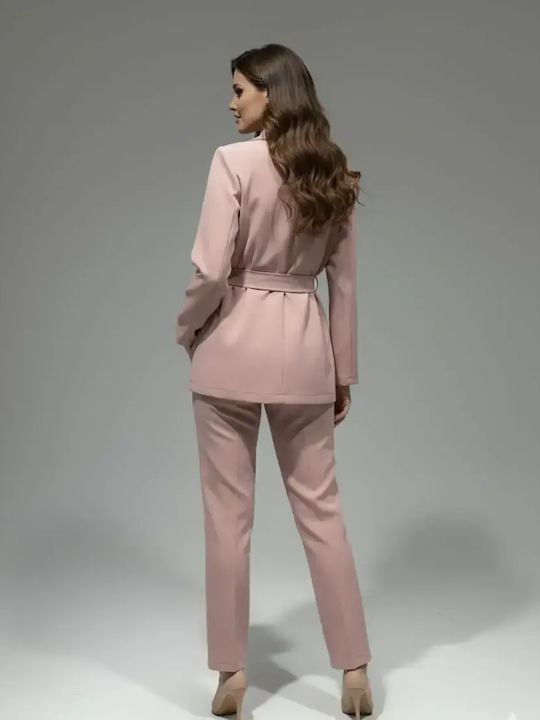 Women's Soft Pink Set with Pants