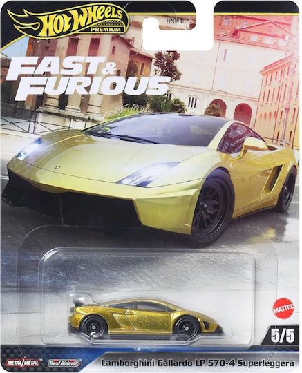 Hot Wheels Premium Fast & Furious Lamborghini Car for Ages 3+