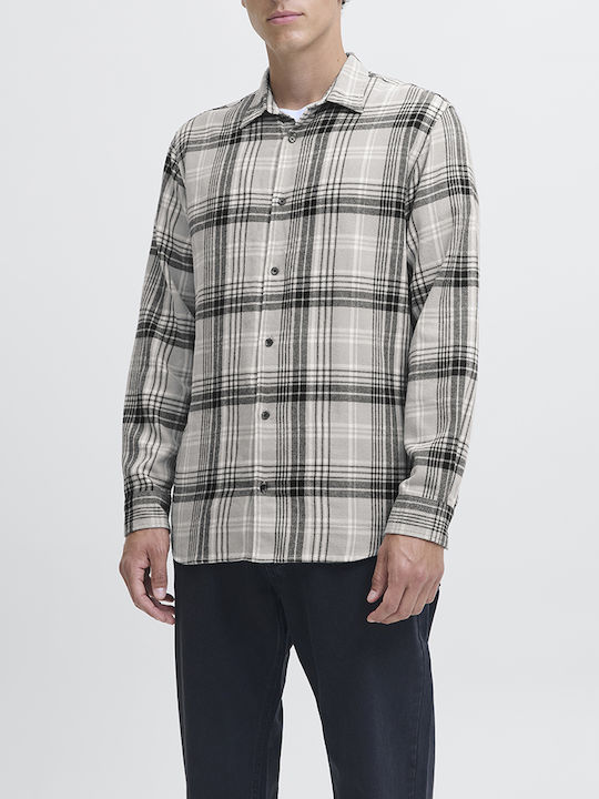 JJ Rebel Bumbac Cămașă Ghost Gray