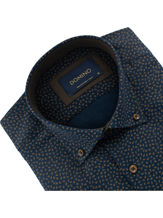 Μακρυμάνικo Πουκάμισο Dark Blue