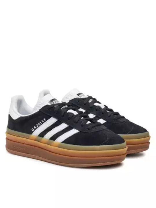 Gazelle Bold Γυναικεία Flatforms Sneakers Μαύρα