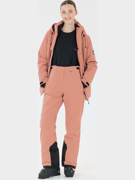 Whistler W233188-1109 Women's Trousers for Ski & Snowboard Pink