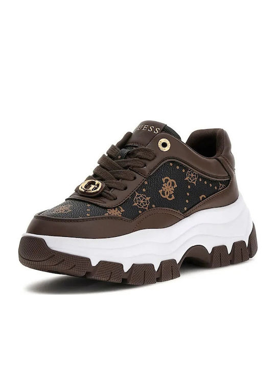 Damen Sneakers Coffee