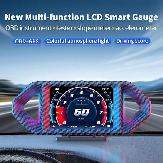 Pyramid Instrument de diagnosticare auto Digital OBD 2 cu Cablu