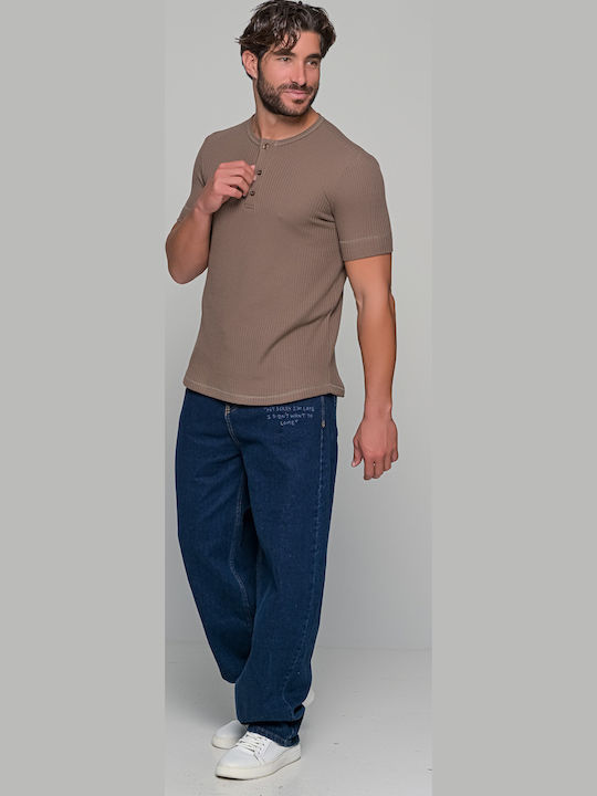 Lucente Short Sleeve T-Shirt Brown