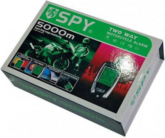 Spy Motorcycle Alarm 2-Way Remote Two Way 5000m