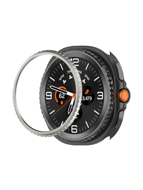 Metallisches Schutzring für Samsung Galaxy Watch8 Classic 46mm Starlight