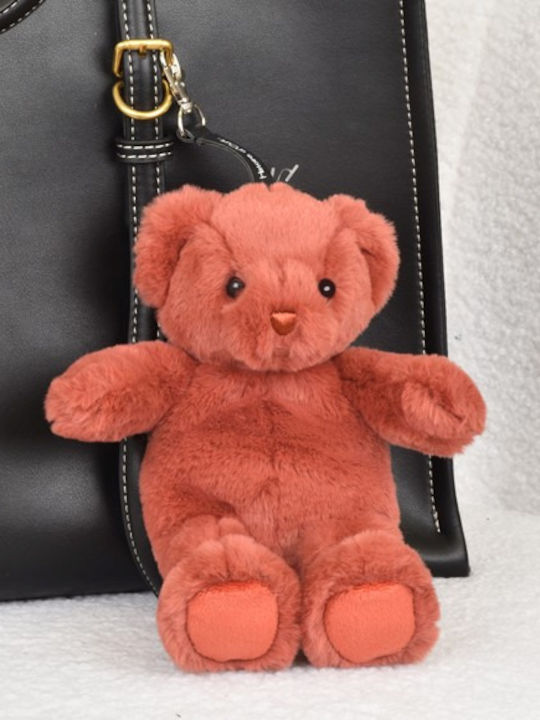 Plush Teddy Bear Adorable Keychain 20 Cm Terracotta