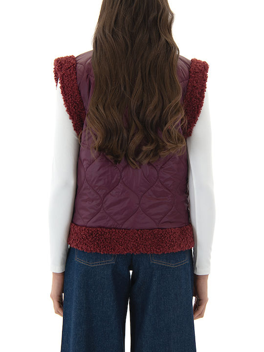 Moutaki Без ръкави Яке Puffer Bordeaux