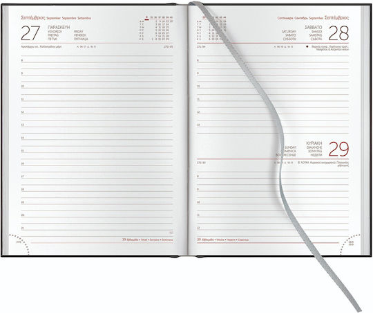 Diary Theofylaktos 2026 Daily 14.5x20.5 Amsterdam Chianti Elephant 68969.d11