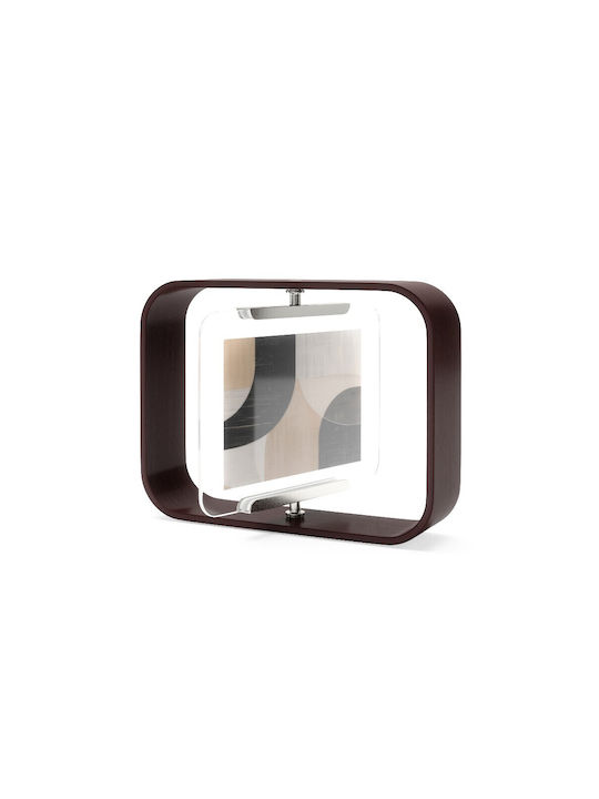 Umbra Bellwood 10x15 Η Περιστρεφόμενη Κορνίζα Διπλής Όψης Φινίρισμα Καρυδιάς