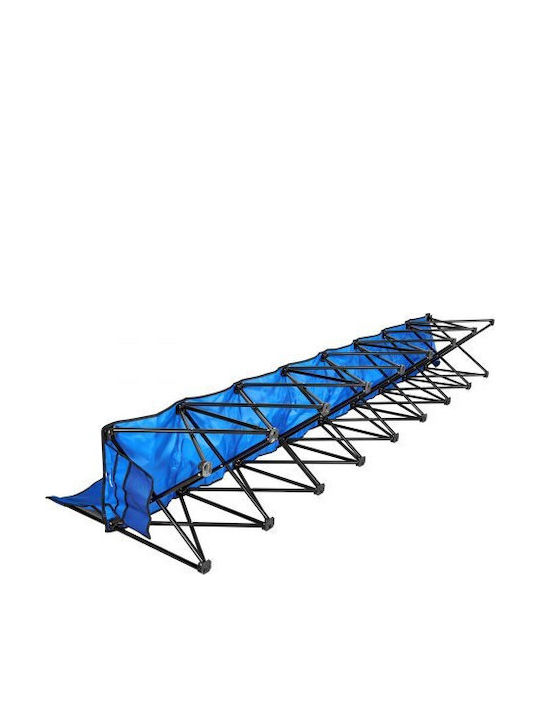 Metallisches Blau Gartenbank Outdoor-Sofa