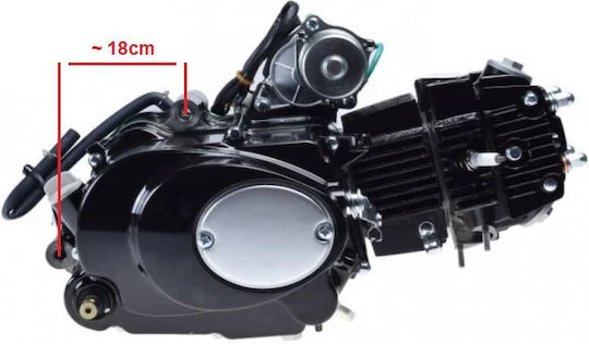 Complete Engine Motorcycle Cross Atv 125cc 4+0 Gearbox