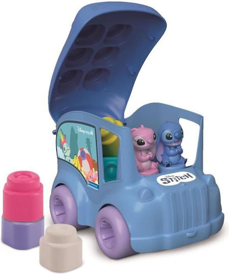 Clementoni Vehicul Clemmy Autobuz Școlar Stitch Cu Muzică Pentru 6+ Luni