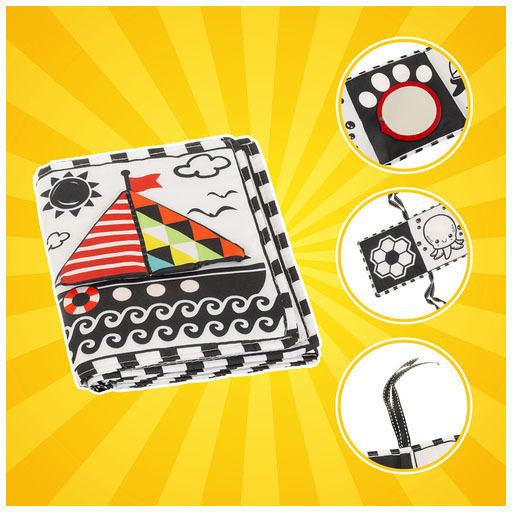Activity Book made of Fabric for 0++ Months