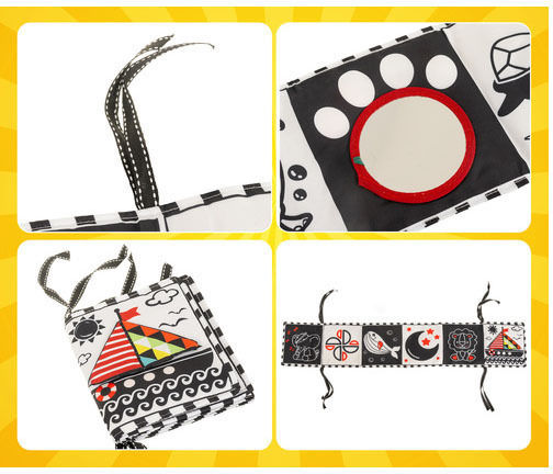 Activity Book made of Fabric for 0++ Months