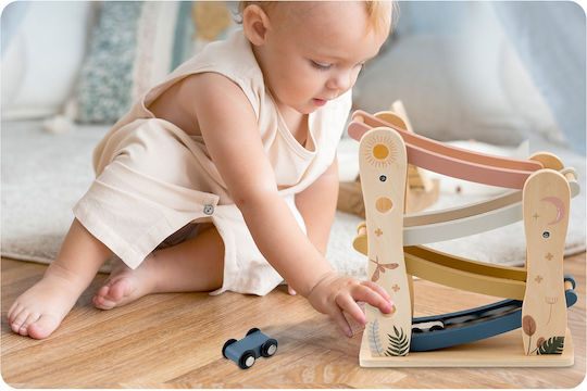 Wooden Slide Toy Cars Nk-855 Nukido