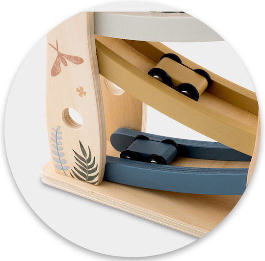 Wooden Slide Toy Cars Nk-855 Nukido