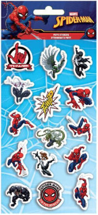 Luna Αυτοκόλλητα Puffy Spiderman