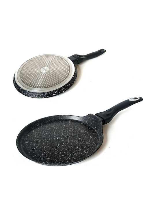 Klausberg Set de tigăi din aluminiu Grey cu strat de piatră 12buc