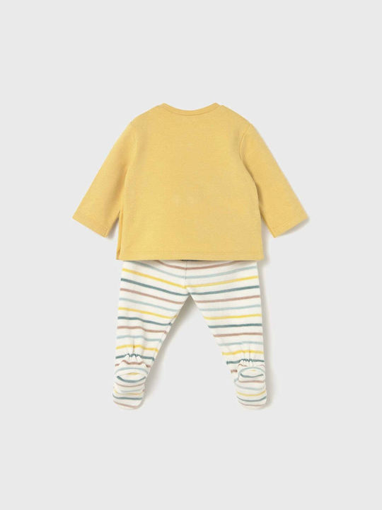 Kids' Set with Pants Winter 2pcs Yellow