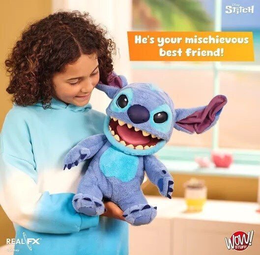 Disney Λούτρινο Stitch Stitch με Κίνηση 45 εκ.