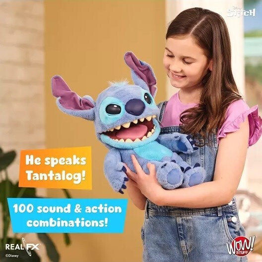 Disney Λούτρινο Stitch Stitch με Κίνηση 45 εκ.