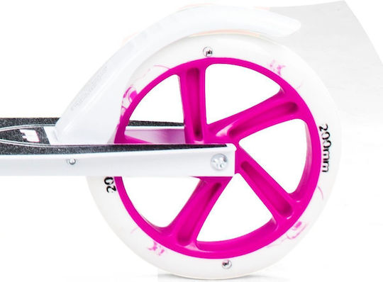 Kids Scooter Foldable PB Skull 2-Wheel White