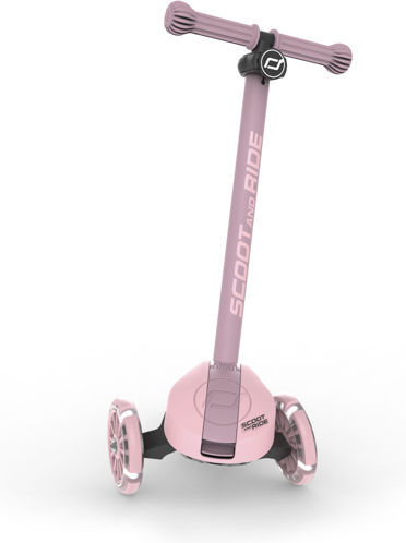 Scoot & Ride Patinetă Copii Highwaykick 3S cu 3 Roți Roz