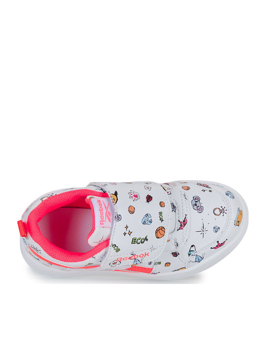 Royal Prime Kids Sneakers with Scratch White