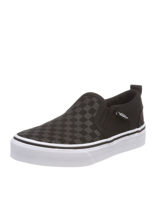 Asher Kids Sneakers Slip-on Black