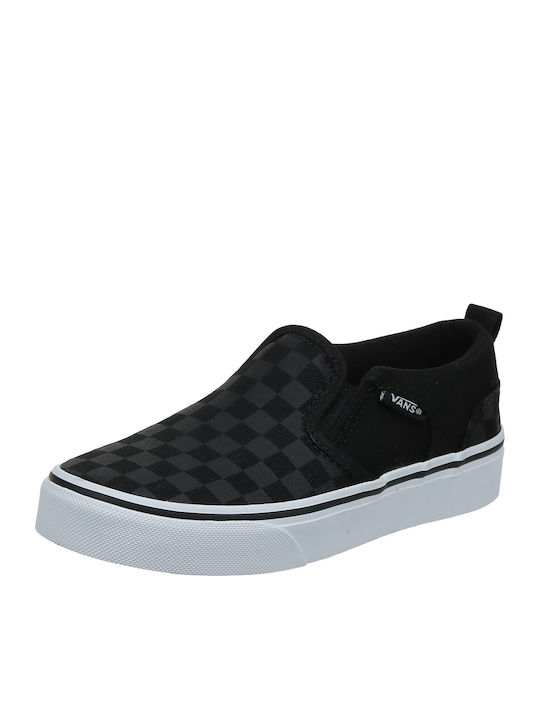 Asher Kids Sneakers Slip-on Black