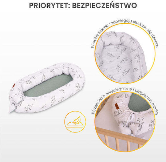 Sensillo Baby Nest Green 45x80cm