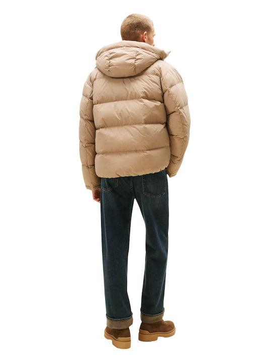 Tommy Hilfiger Geacă Puffer Coastal Taupe Tommy Hilfiger Geacă Puffer Coastal Taupe