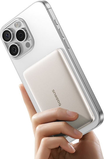Baseus PicoGo AM41 MagSafe Power Bank 5000mAh 20W с USB-C порт Titanium