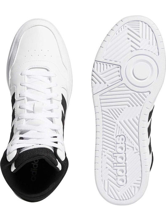 Hoops 3.0 Ανδρικά Μποτάκια Core Black / Cloud White