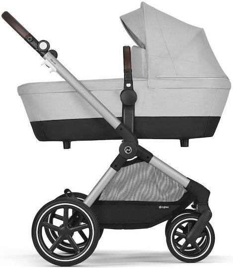 Cybex Eos Lux Ρυθμιζόμενο Καρότσι 2 σε 1 Kατάλληλο για Nεογέννητο Lava Grey 13kg