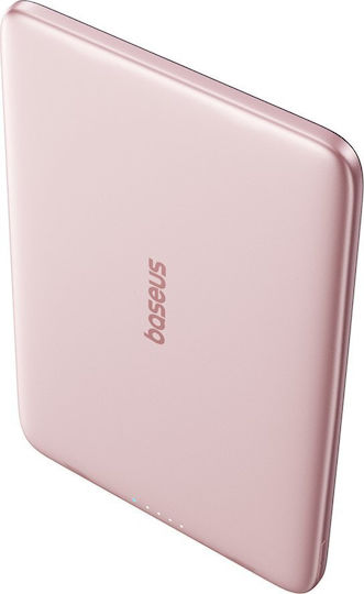 Baseus PicoGo AM41 MagSafe Power Bank 5000mAh 20W с USB-C порт Розов