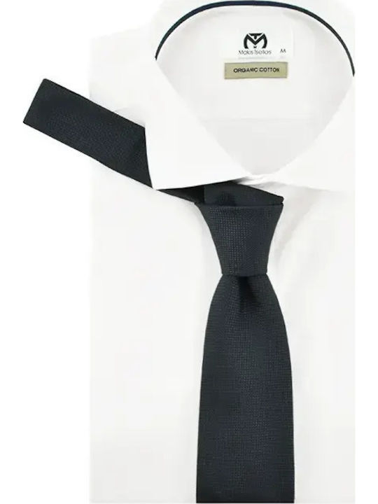 Monte Napoleone Men's Tie in Blue Color