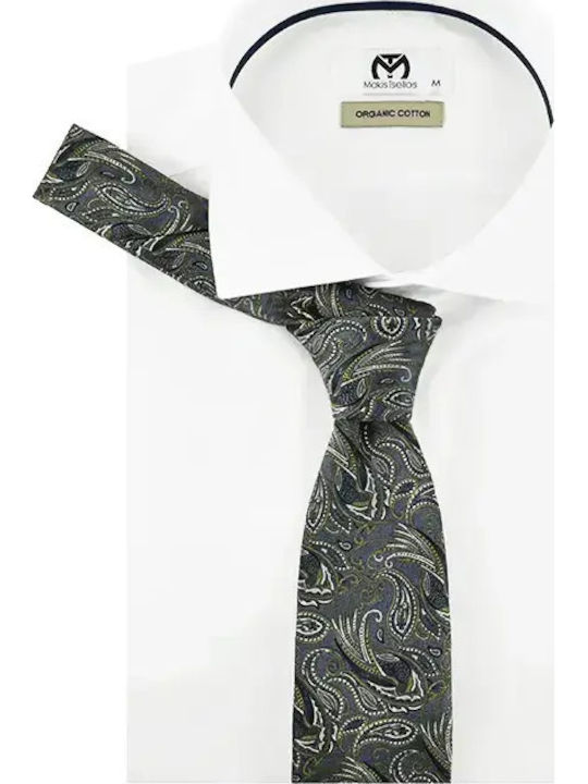 Makis Tselios Fashion Men's Tie in Blue Color
